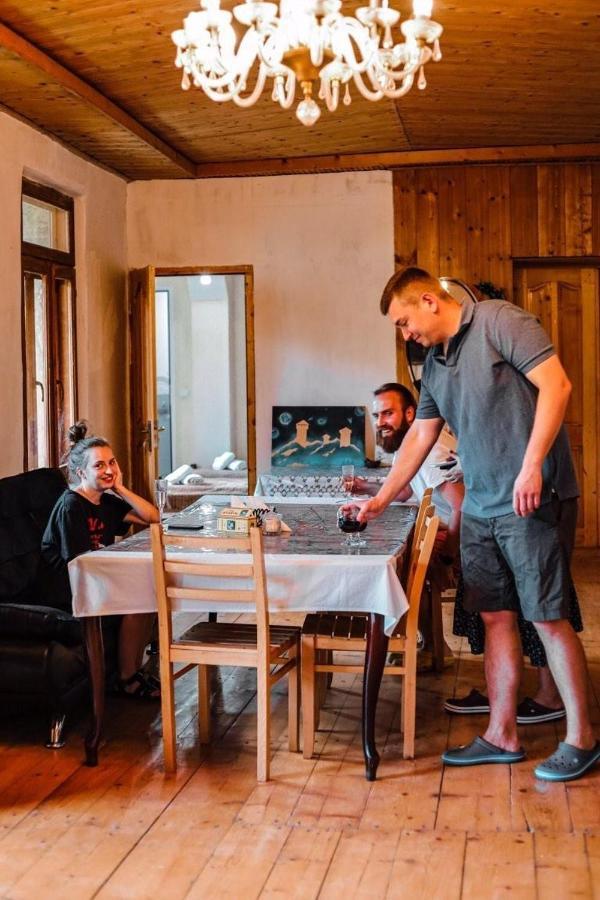 Teo Guesthouse And Camping In メスティア エクステリア 写真